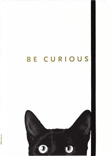 Carnet de notes (petit) 160 pages &quot;Curious Cat&quot; - Peter Pauper Press