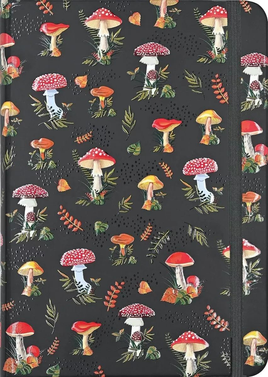 Journal 160 pages &quot;Mushrooms&quot; - Peter Pauper Press