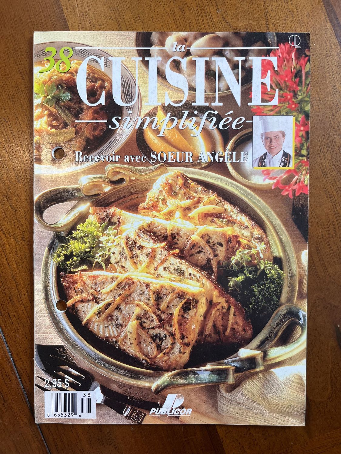 Livre d&#39;occasion - La cuisine simplifiée - Recevoir avec Soeur Angèle - n38