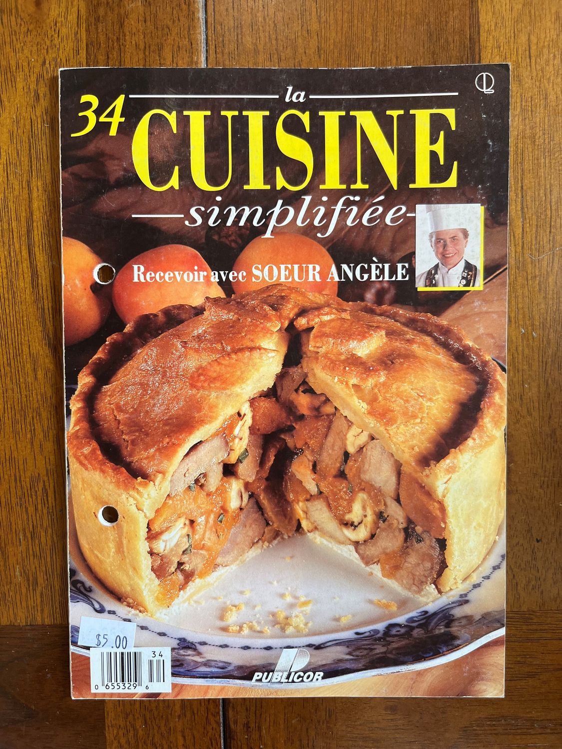 Livre d&#39;occasion - La cuisine simplifiée - Recevoir avec Soeur Angèle - n34