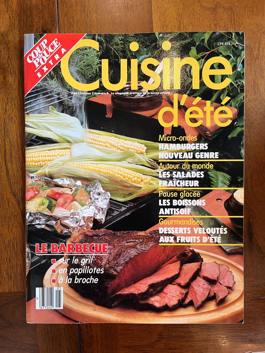 Livre d&#39;occasion - Coup de pouce extra - Cuisine d&#39;été - Vol. 2 N. 5