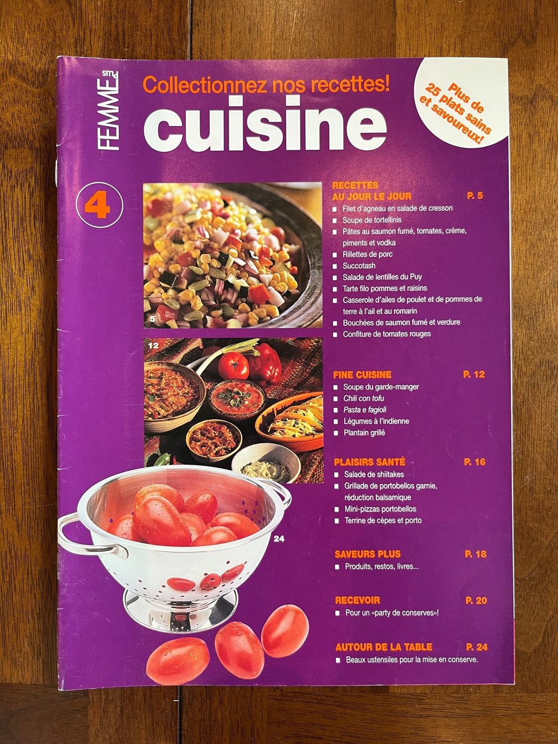 Livre d&#39;occasion - Femme Plus - Cuisine N.4