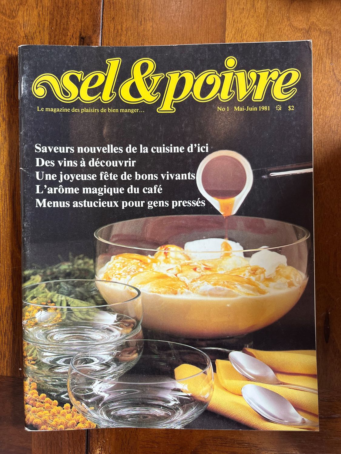 Livre d&#39;occasion - Sel  &amp; Poivre - N.1 - Mai-Juin 1981
