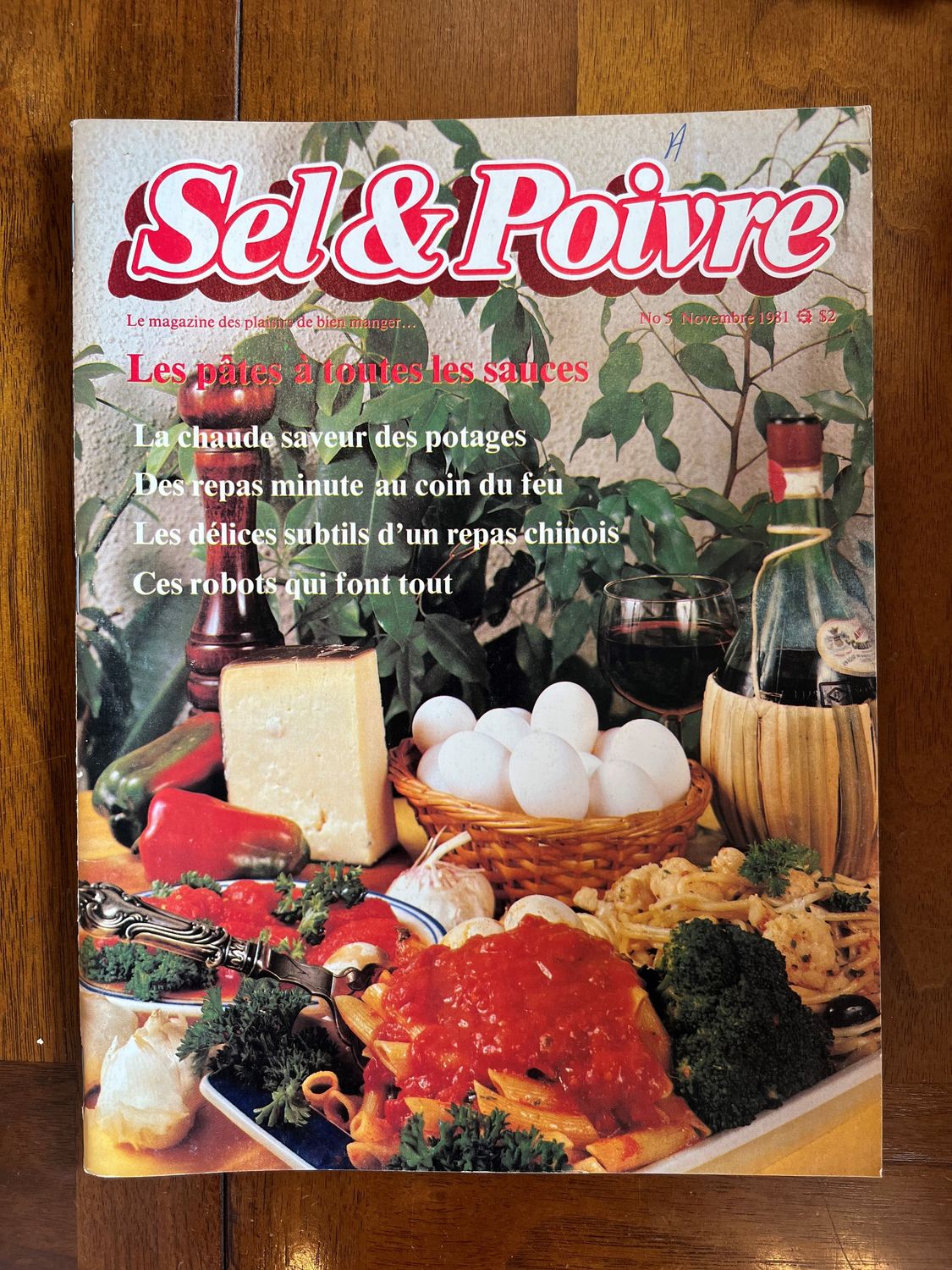 Livre d&#39;occasion - Sel  &amp; Poivre - N.5 - Novembre 1981