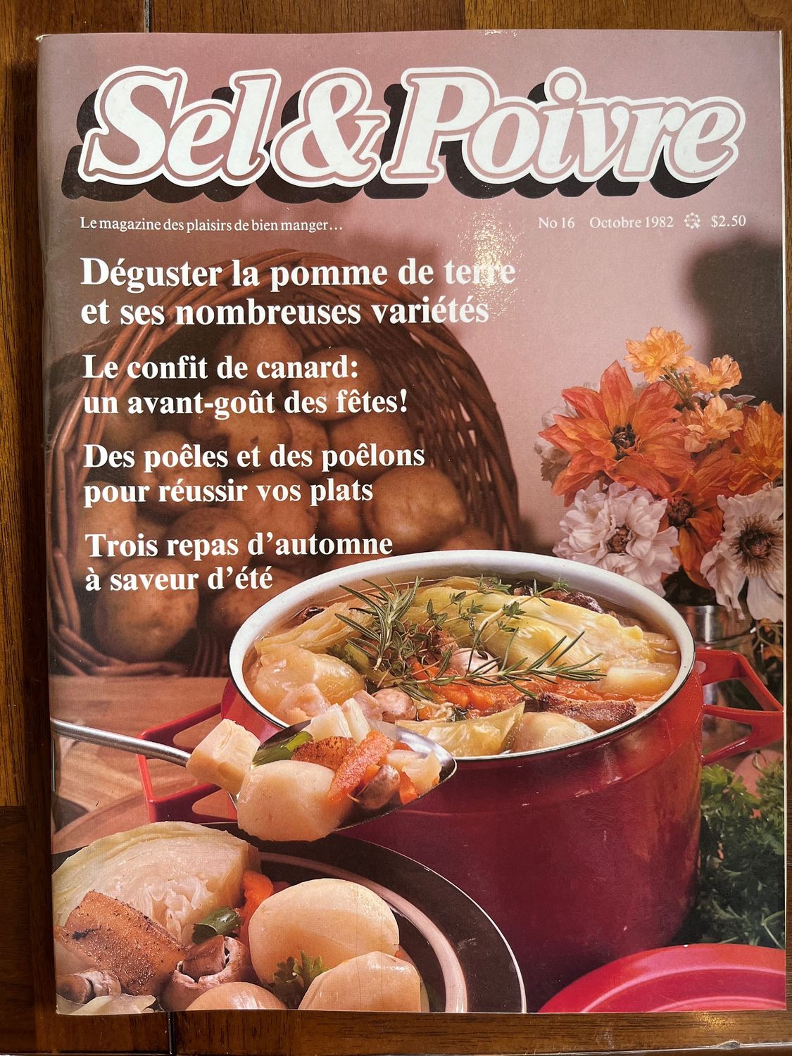 Livre d&#39;occasion - Sel  &amp; Poivre - N.16 - Octobre 1982
