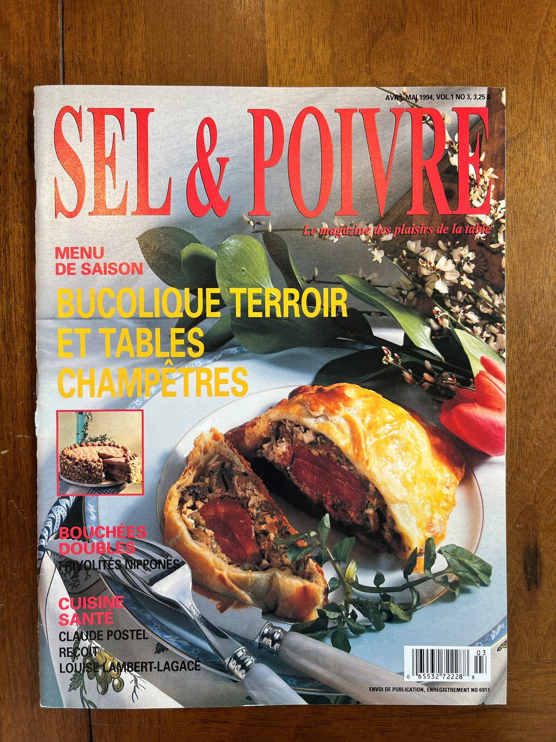 Livre d&#39;occasion - Sel &amp; Poivre - Vol. 1 No. 3 - Avril-Mai 1994