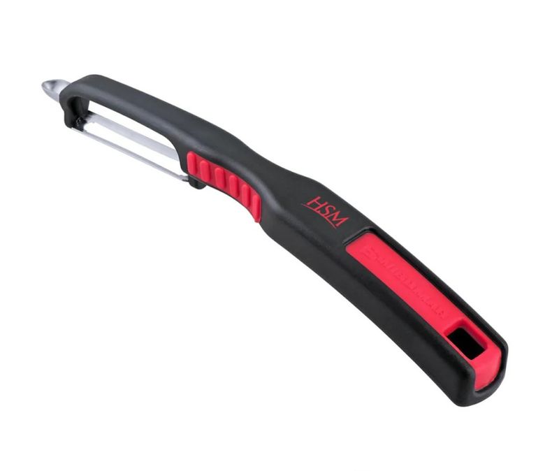 Éplucheur à double tranchant - Noir et rouge - Swissmar