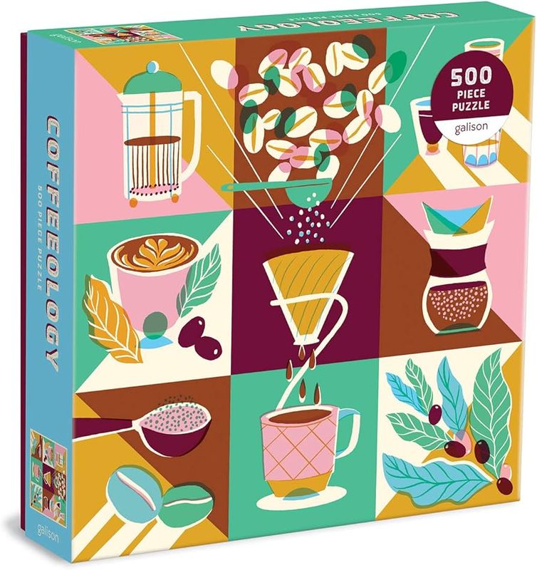Casse-tête Coffeeology 500 Piece Puzzle - Galison