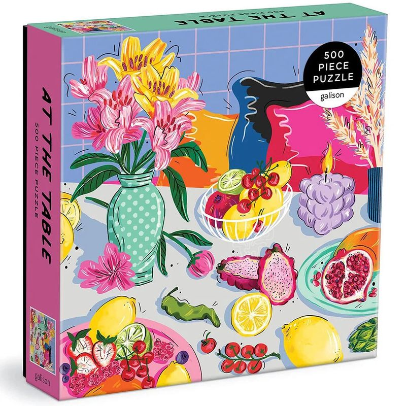 Casse-tête At the Table 500 Piece Puzzle - Galison