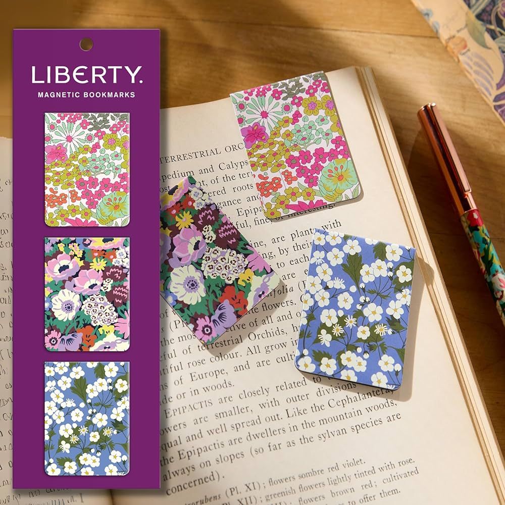 Liberty Magnetic Bookmarks - Galison