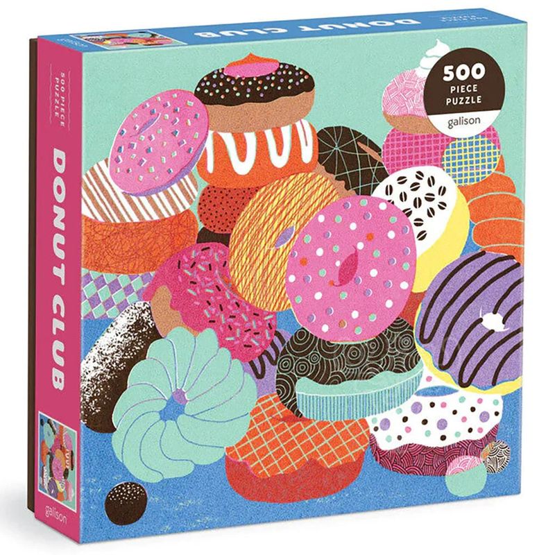 Donut Club 500 pice puzzle - Galison