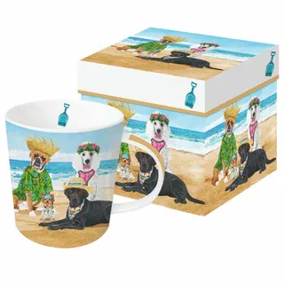 Tasse - chien plage - ppd