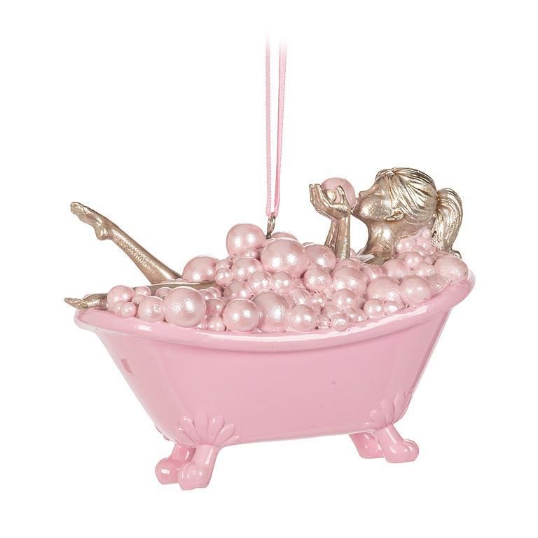 Ornement - Bain et bulles rose - Abbott