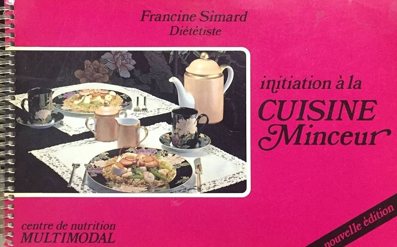 Livre d'occasion - Initiation à la cuisine minceur - Francine Simard