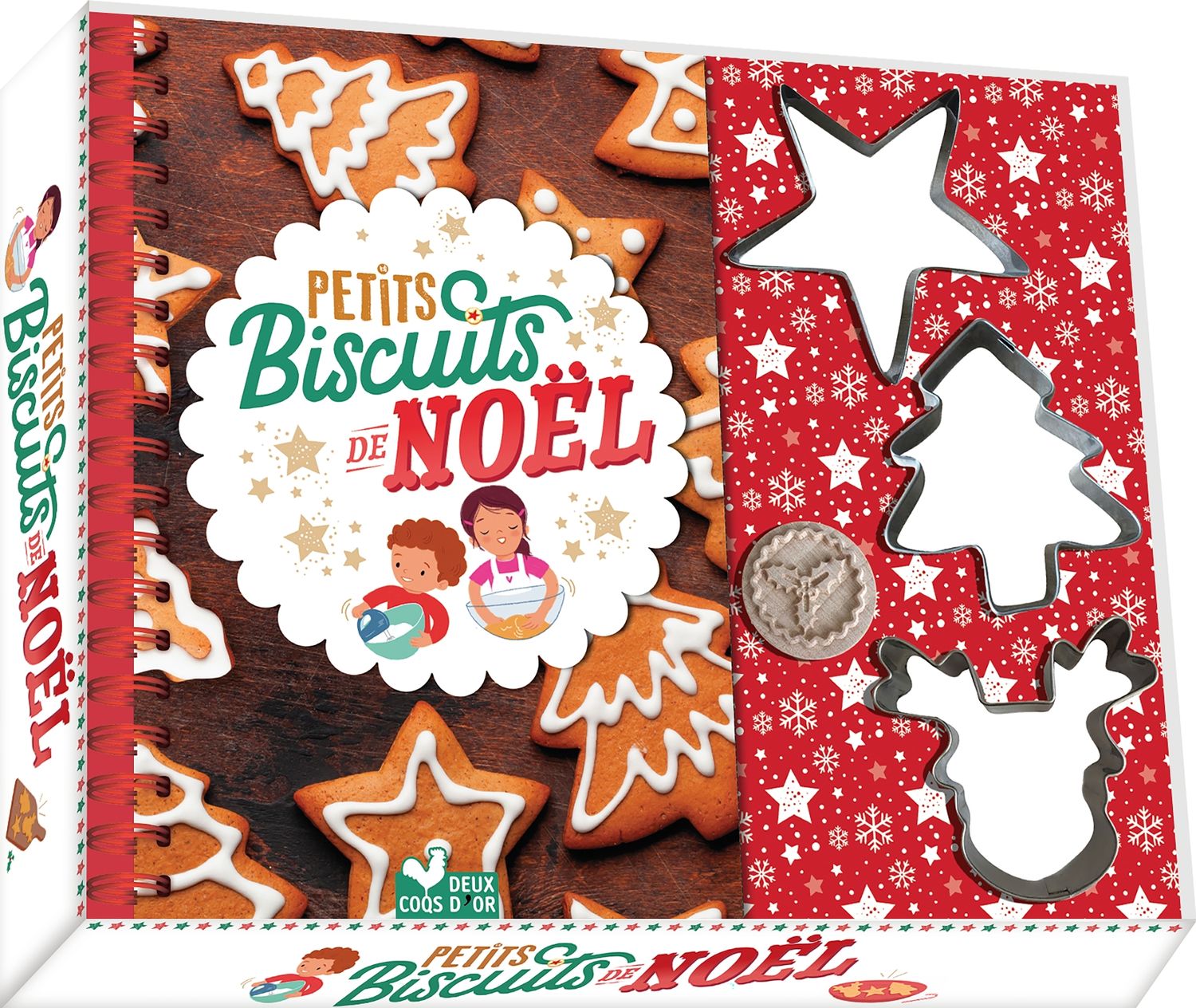 Petits biscuits de Noël - coffret avec accessoires Marie Pourrech