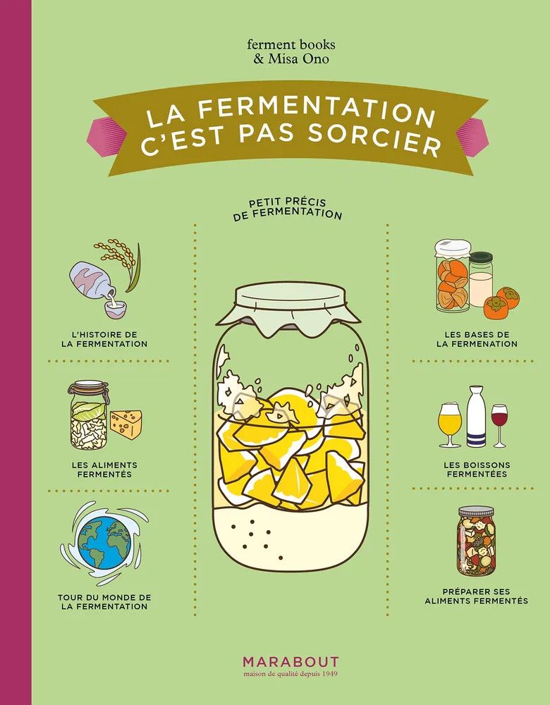 La fermentation c'est pas sorcier - Misa Ono, Ferment Books - À paraitre en novembre