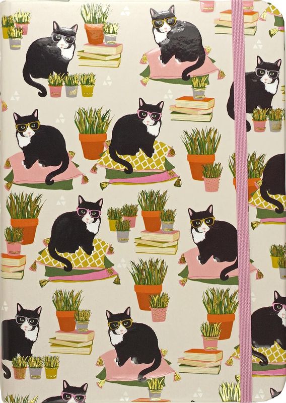 Cahier de notes (petit) 160 pages &quot;Smarty cats&quot; - Peter Pauper Press