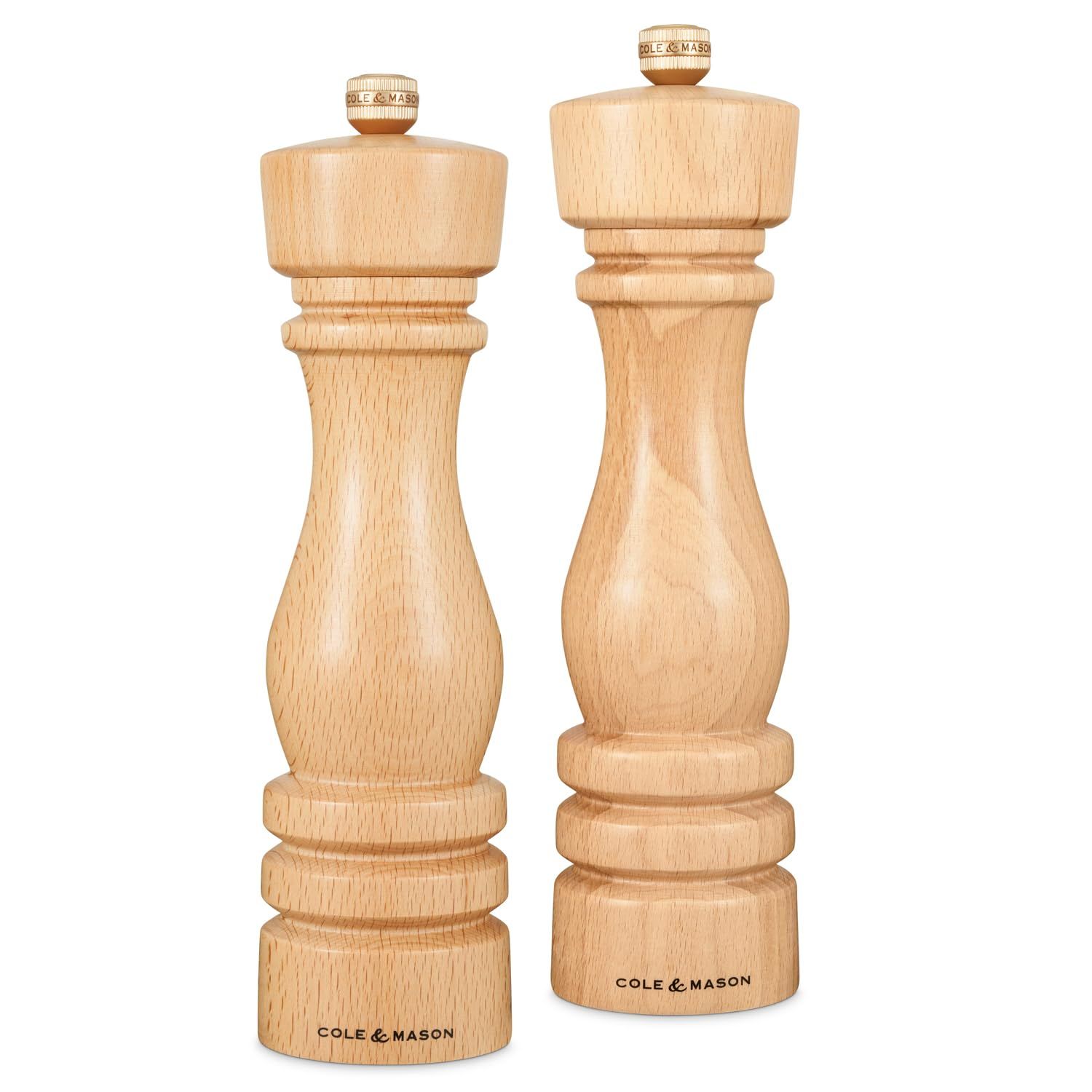 Salière &amp; poivrière London - Naturelle - Coffret - Cole &amp; Mason