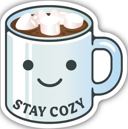 Autocollant -Stay Cozy - Stickers Northwest