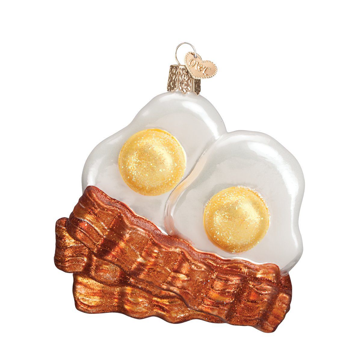 Ornement de noël - Oeuf et bacon - Creative Coop