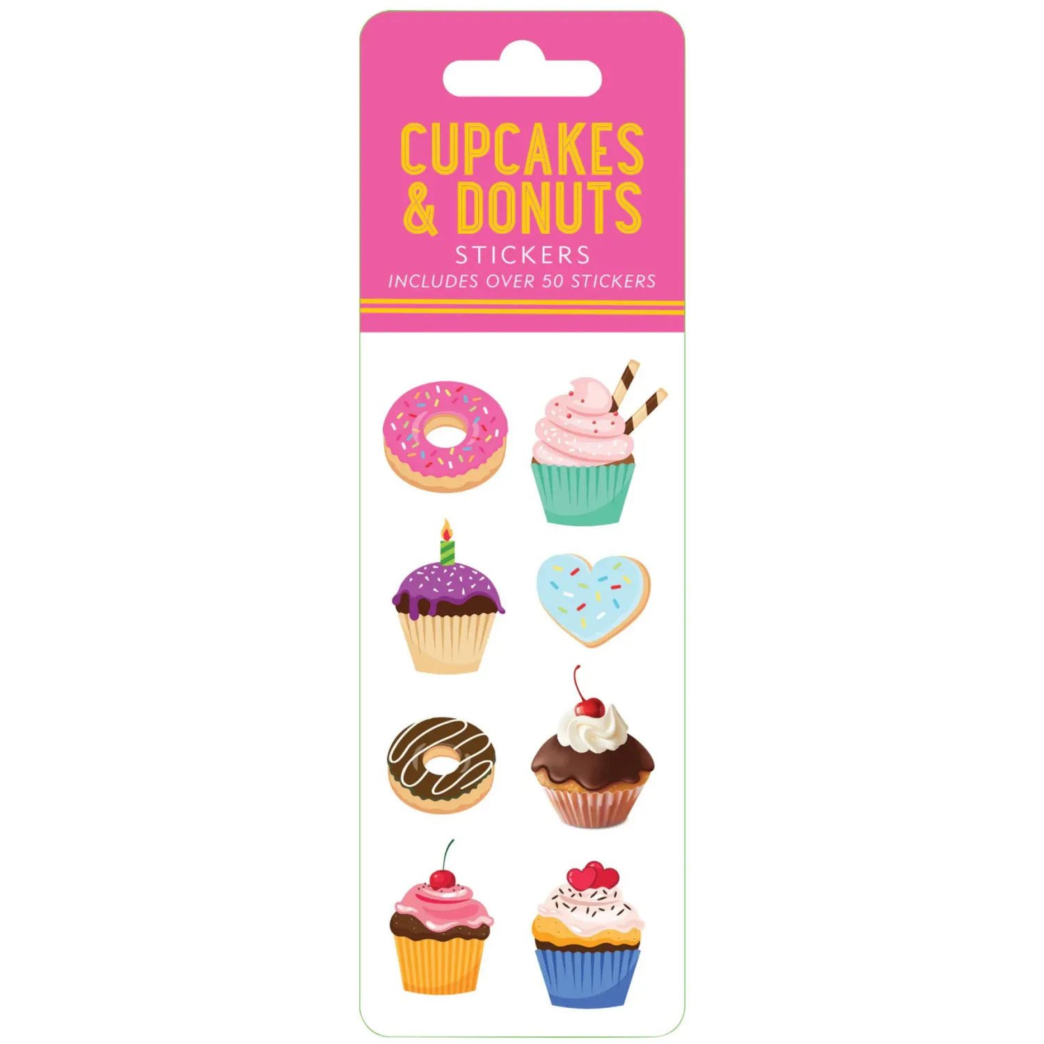 Autocollant Cupcakes and donuts - Peter Pauper Press
