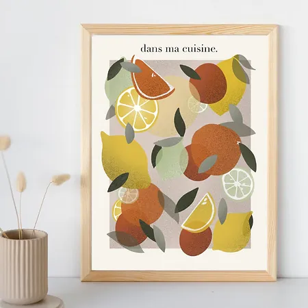 Affiches grandes - Dans ma cuisine - Atelier Marthes