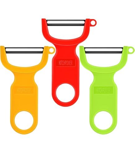 Éplucheur jaune, orange, rouge, vert - Swissmar
