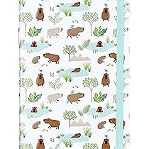 Cahier de notes (grand) 160 pages &quot;Capybara life&quot; - Peter Pauper Press