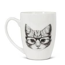 Mug chat lunettes - Abbott