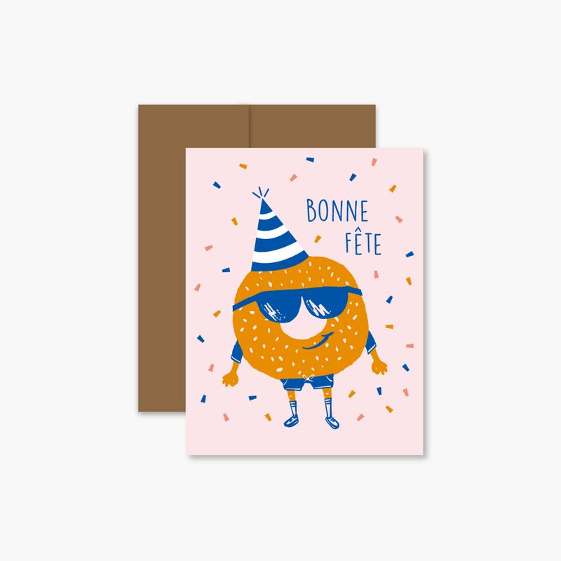 Carte de souhaits - Boucle &amp; Papier