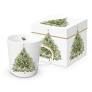 Tasse blanche arbre de Noel - Paperproducts Design