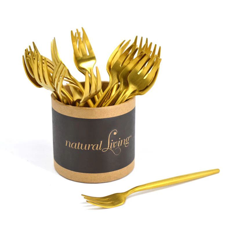Petite fourchette or - Natural Living