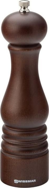Poivrière traditionnelle Castel - 22 cm - bois de noyer - Swissmar