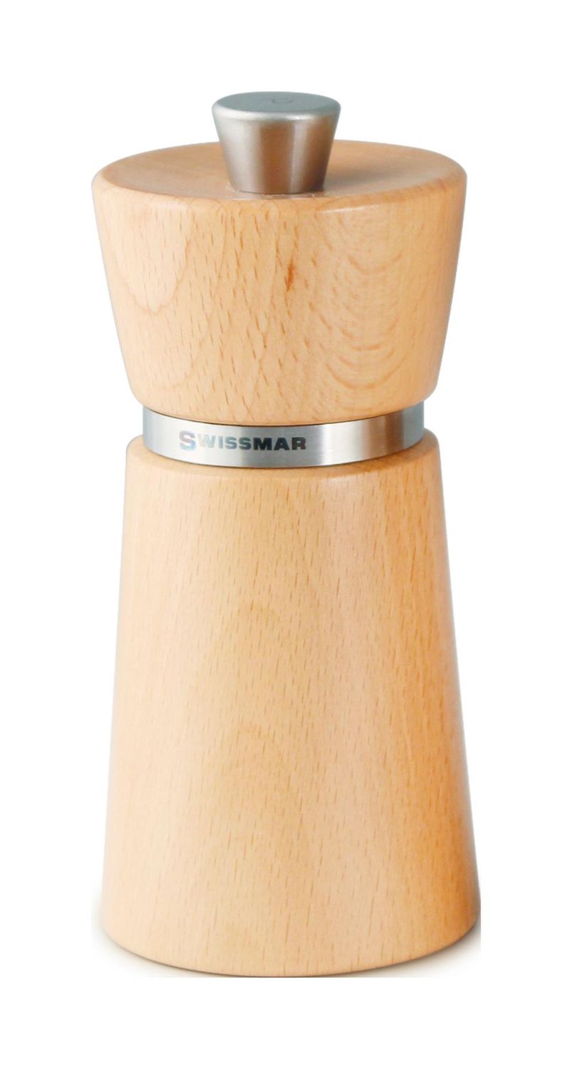 Poivrière Montebello - Bois d&#39;hêtre  - 12 cm - Swissmar