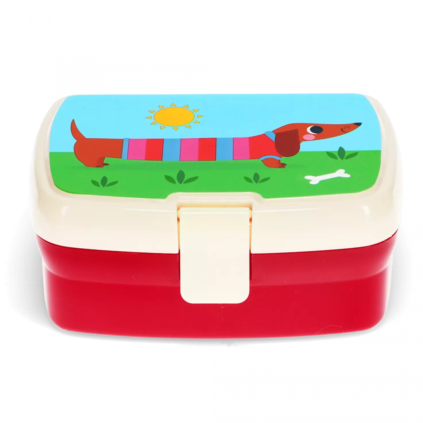 Boite à lunch - Chien saucisse