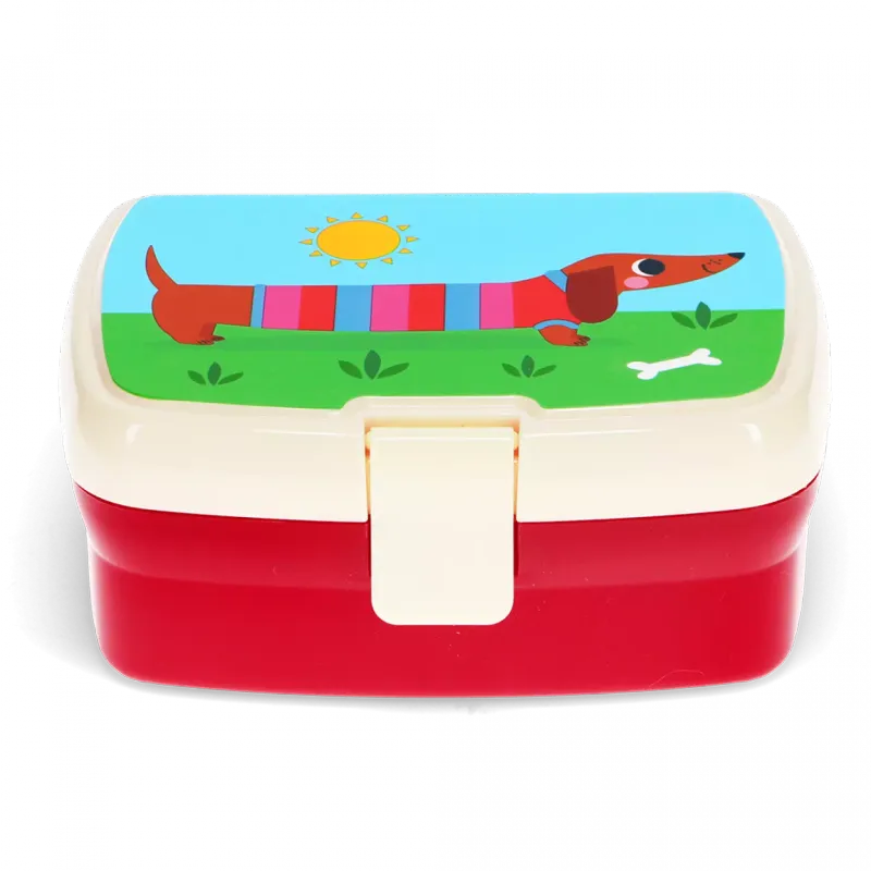 Boite à lunch - Chien saucisse