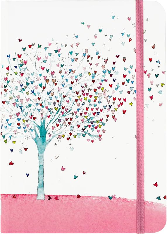 Cahier de notes (petit) 160 pages &quot;tree of hearts&quot; - Peter Pauper Press