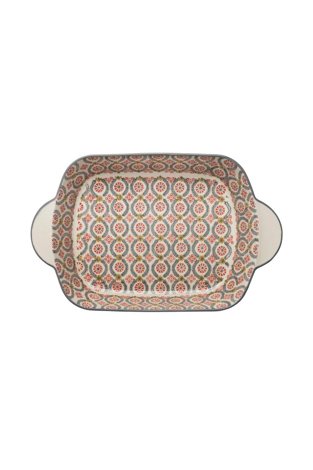 Plat de cuisson pour gâteau - motif floral - Tranquillo