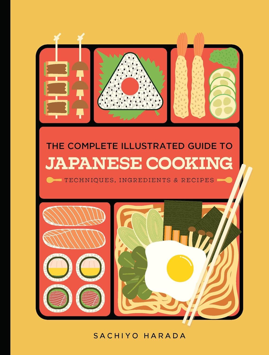 The Complete Illustrated Guide to Japanese Cooking - Sachiyo Harada - À PARAÎTRE EN MARS 2025