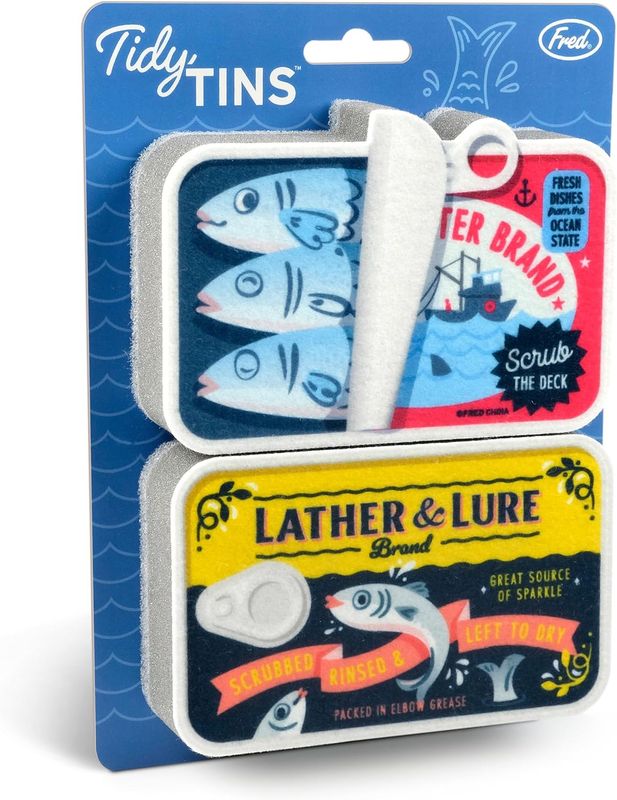 Éponges de cuisine (2) - Sardines - Fred