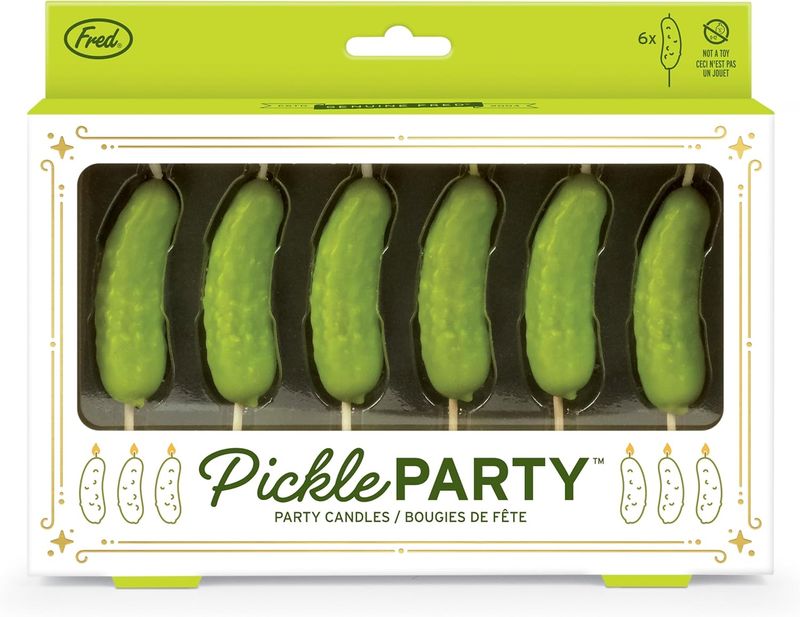 Bougies de fête - Cornichons - Fred