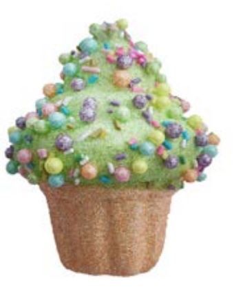 Ornement Cupcake avec sprinkles - Holland Import (Christmas forever)