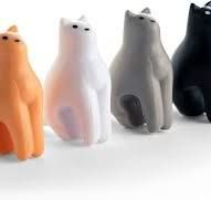 Porte-sachet de thé (4) - CHATS - Kikkerland