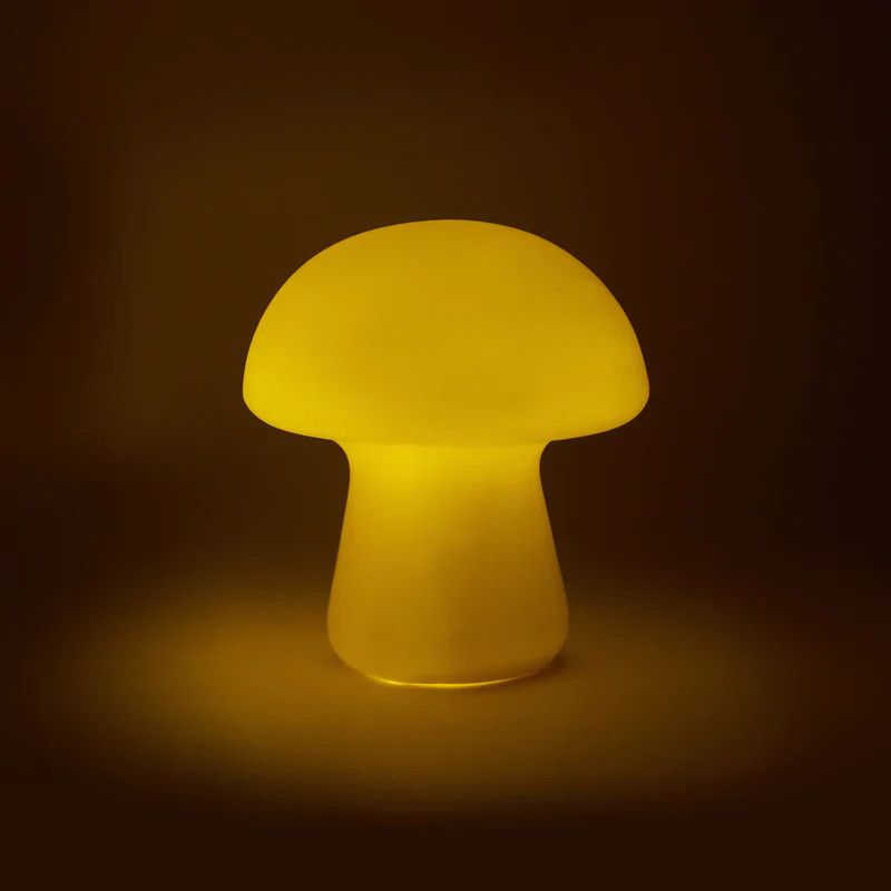 Lampe champignon porcelaine - Kikkerland