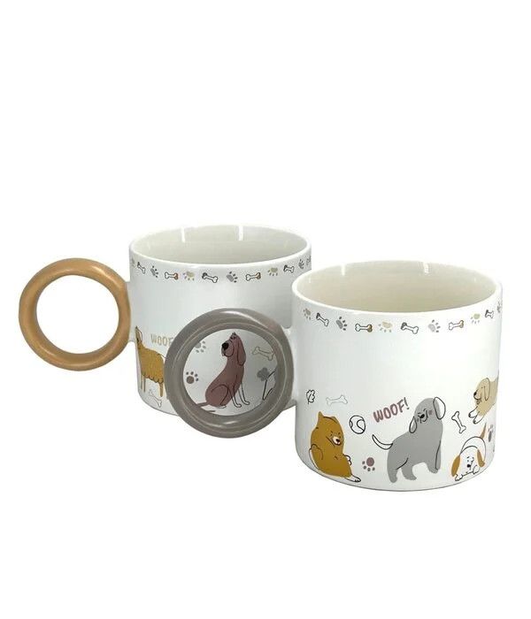 Tasse à café chiens 330ml - PAWS Danesco