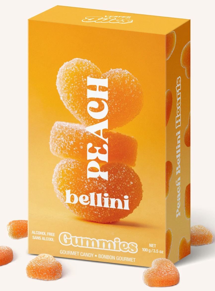 Jujubes saveur de cocktails peach - Vesper Bites