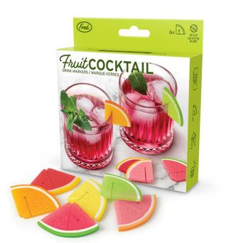 Marque-verres fruits - Fred & Friends