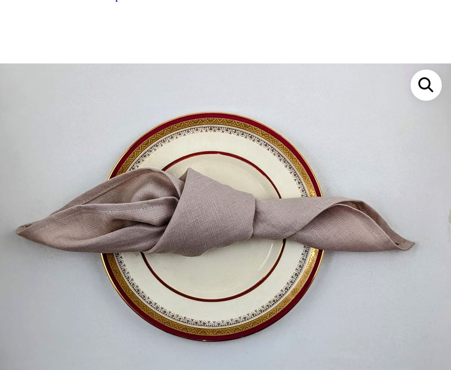 Serviette de table lin - rose - Sac en vrac (2)