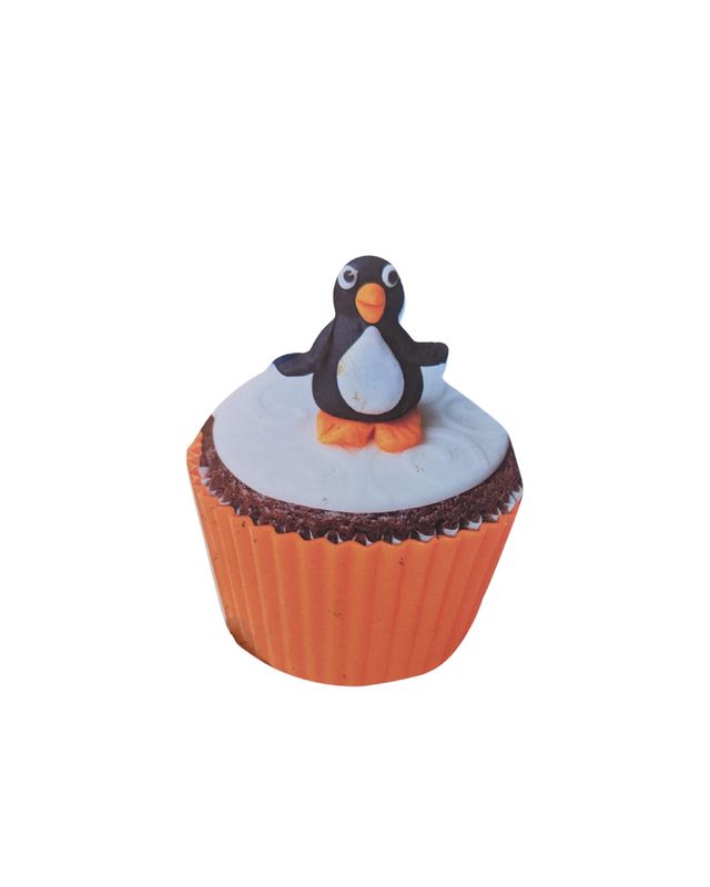 Livre d'occasion - Cupcakes Enfants - Recettes de Joanna Farrow (image pingouin)