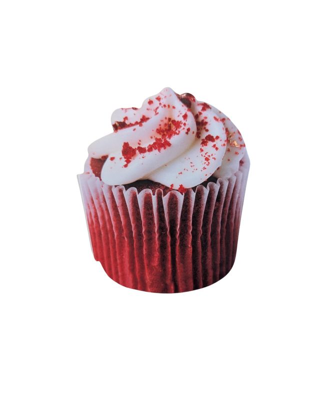 Livre d'occasion - Cupcakes Chics - Recettes de Joanna Farrow (image red velvet)